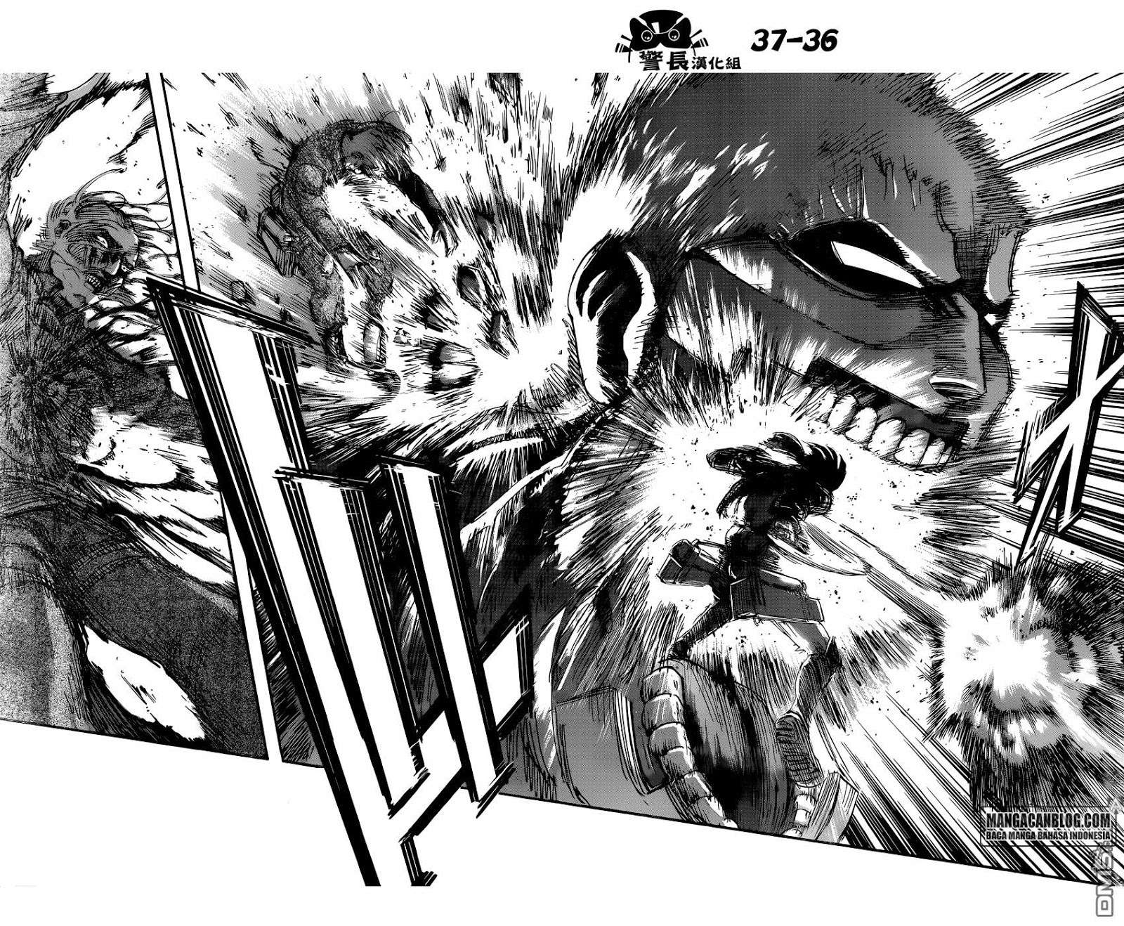 Shingeki no Kyojin Chapter 82 Gambar 36