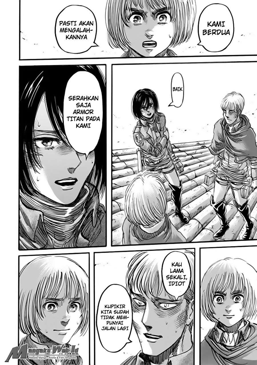 Shingeki no Kyojin Chapter 81 Gambar 42