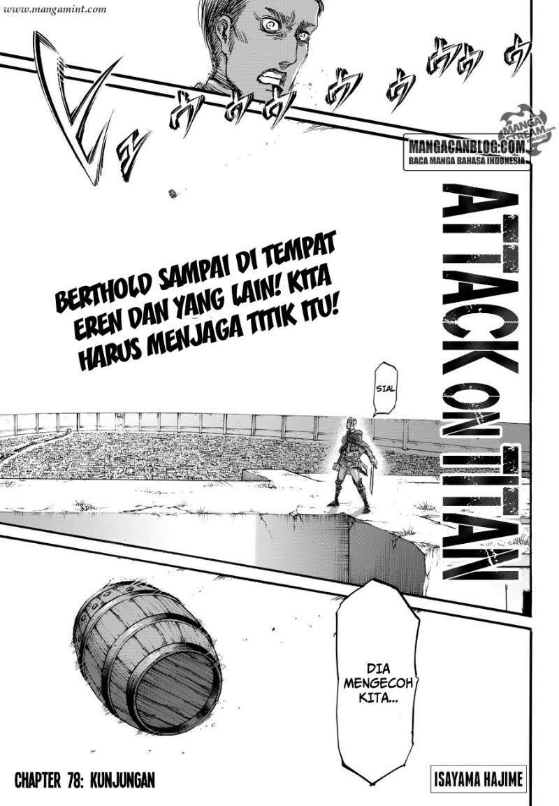 Manga Shingeki no Kyojin Chapter 78 gambar nomor 2