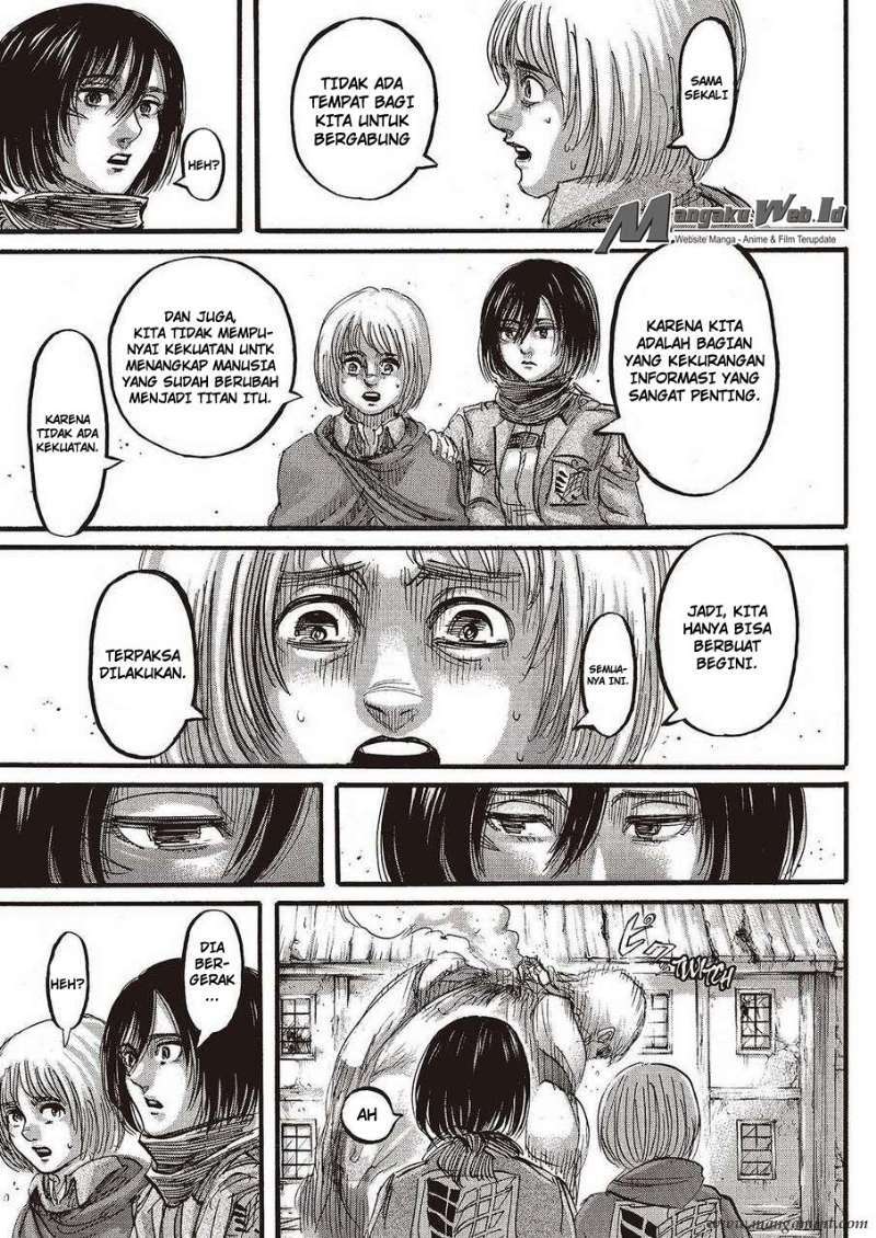 Shingeki no Kyojin Chapter 77 Gambar 38