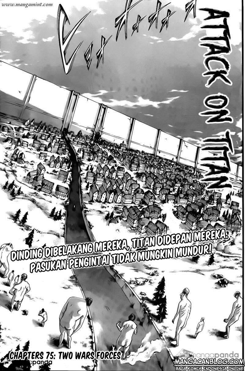 Manga Shingeki no Kyojin Chapter 75 gambar nomor 2