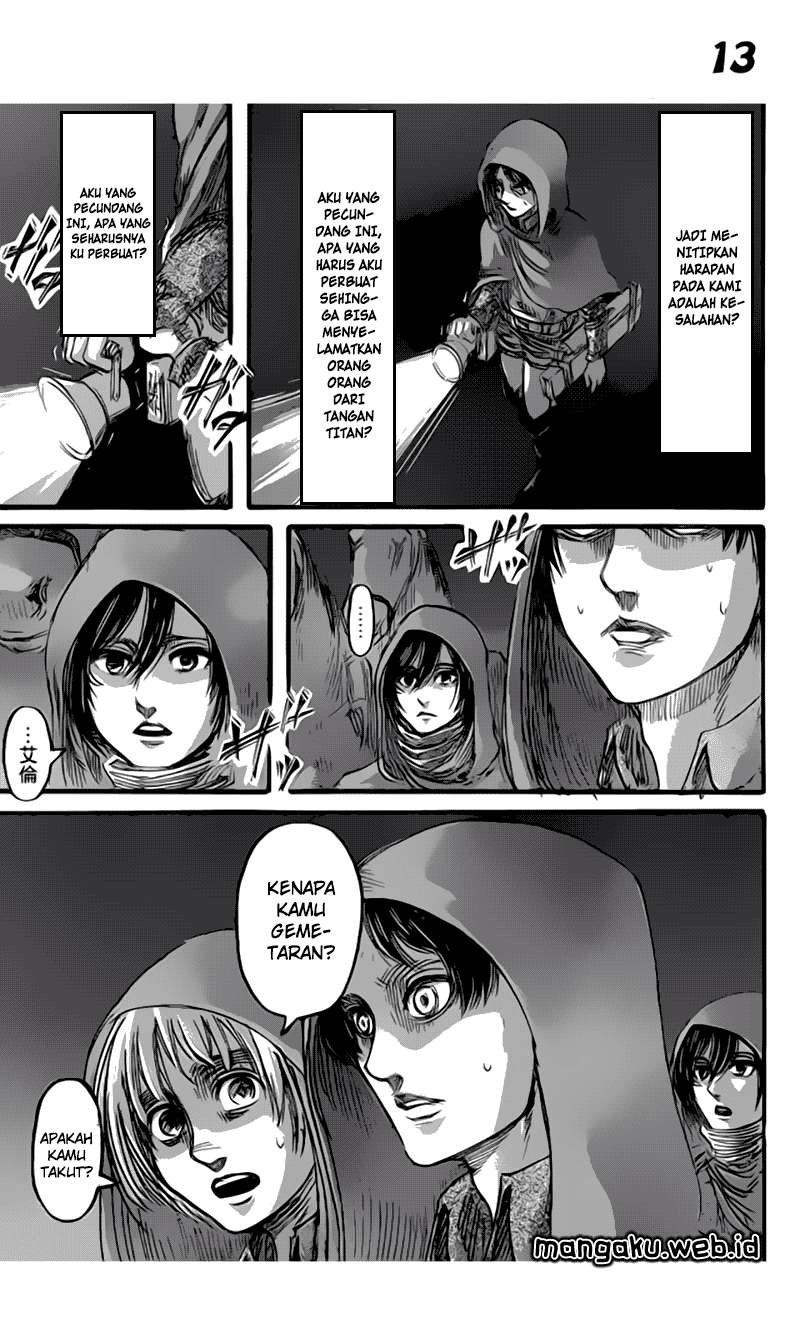 Shingeki no Kyojin Chapter 73 Gambar 13