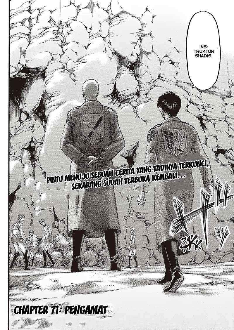 Shingeki no Kyojin Chapter 71 Gambar 3