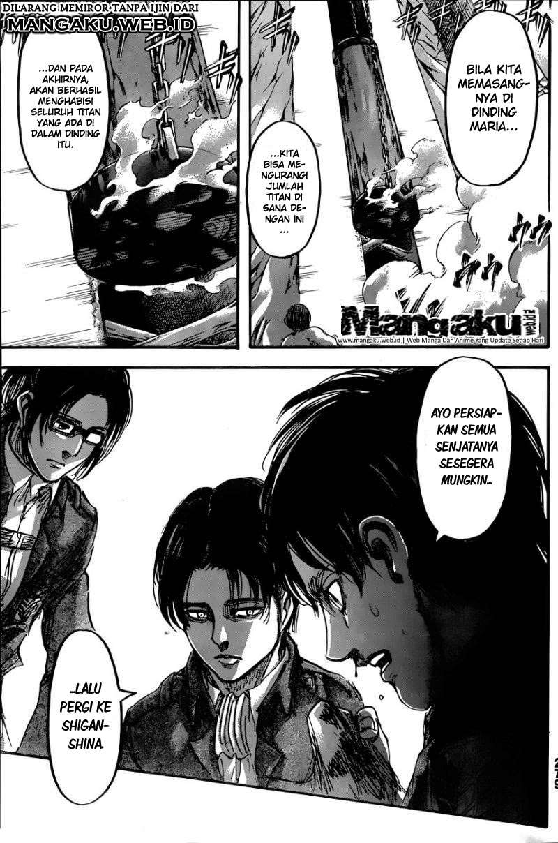 Shingeki no Kyojin Chapter 70 Gambar 19