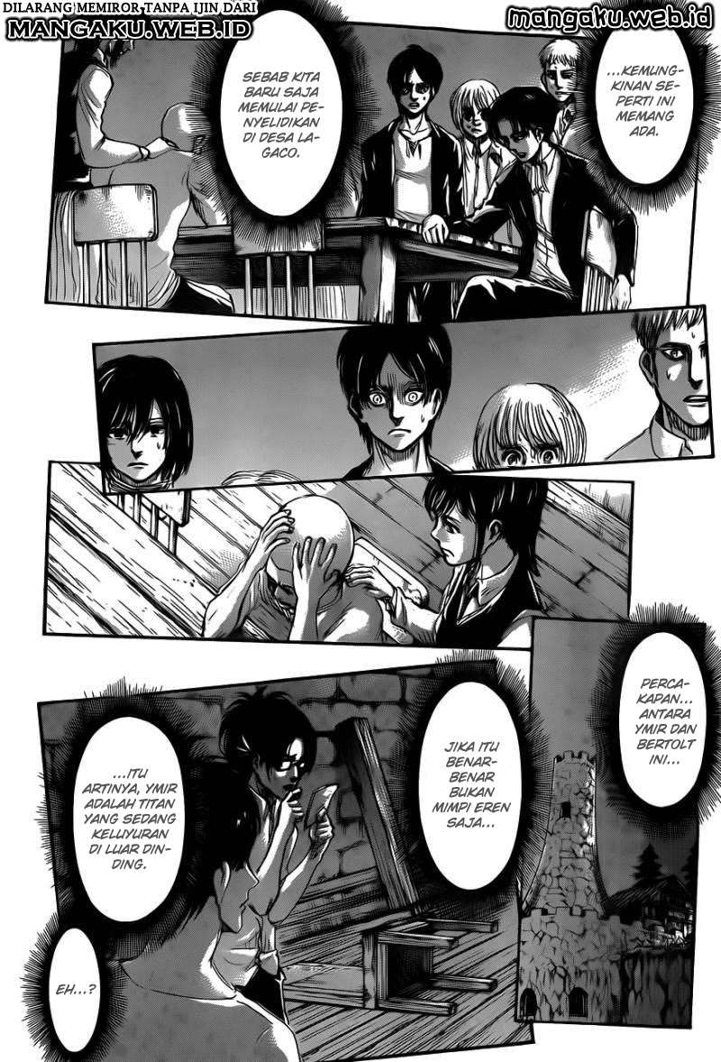 Shingeki no Kyojin Chapter 70 Gambar 34