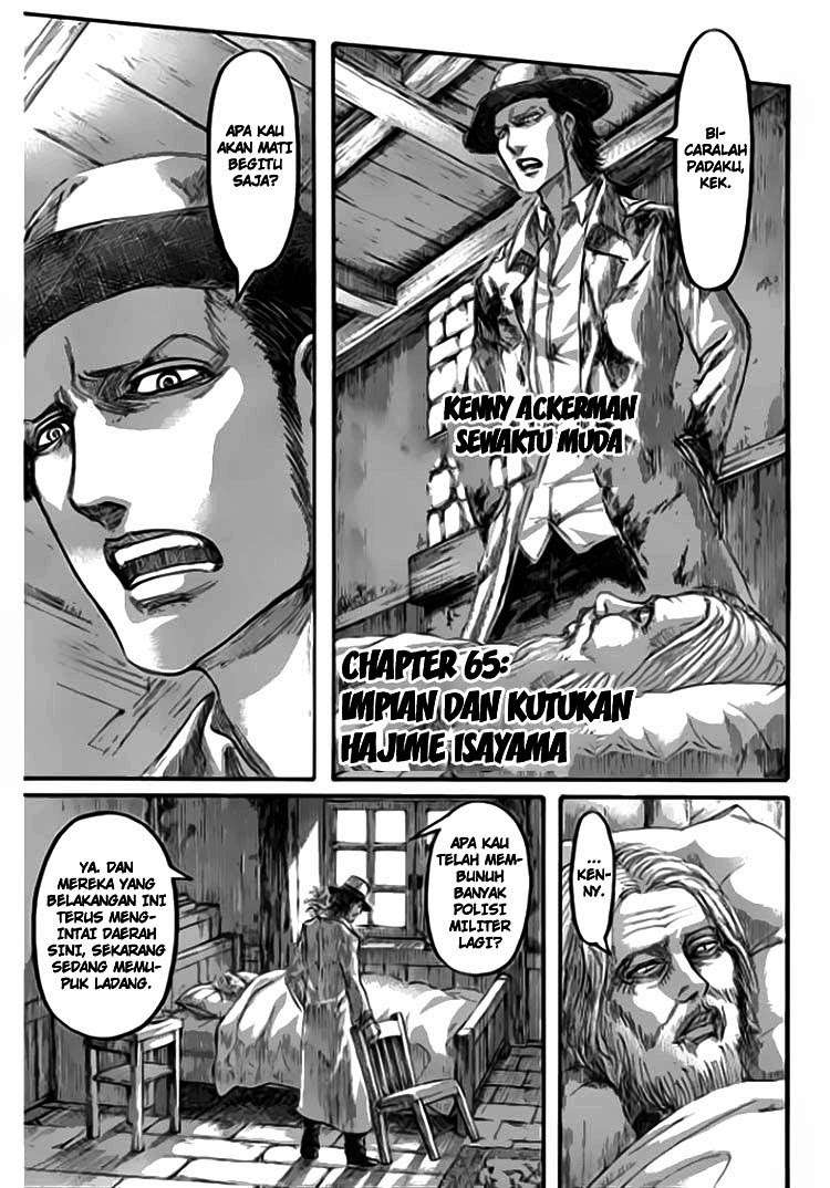 Manga Shingeki no Kyojin Chapter 65 gambar nomor 2