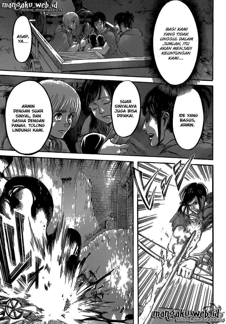 Shingeki no Kyojin Chapter 64 Gambar 18
