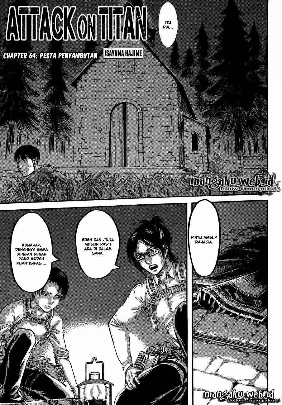 Manga Shingeki no Kyojin Chapter 64 gambar nomor 2