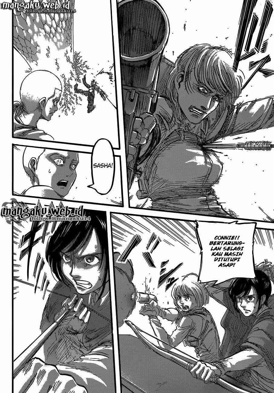 Shingeki no Kyojin Chapter 64 Gambar 23