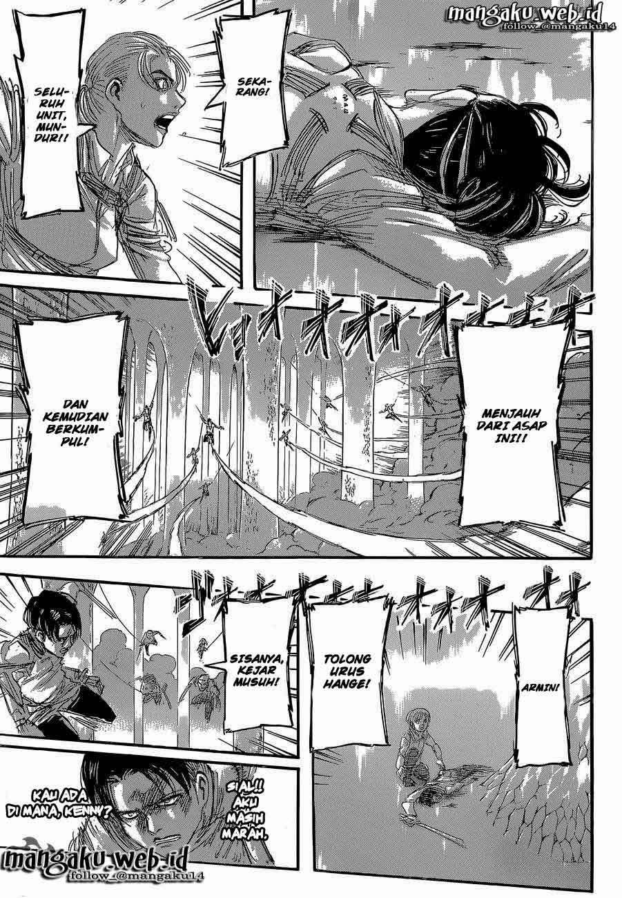Shingeki no Kyojin Chapter 64 Gambar 34