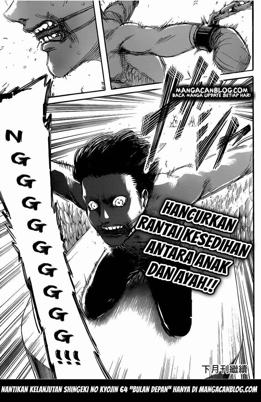 Shingeki no Kyojin Chapter 63 Gambar 42