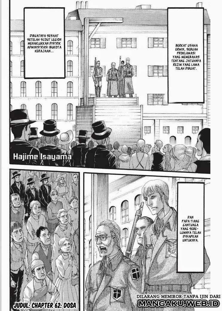 Manga Shingeki no Kyojin Chapter 62 gambar nomor 2
