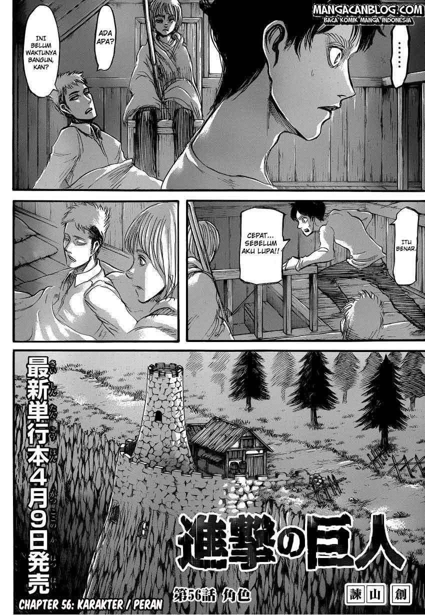 Shingeki no Kyojin Chapter 56 Gambar 3