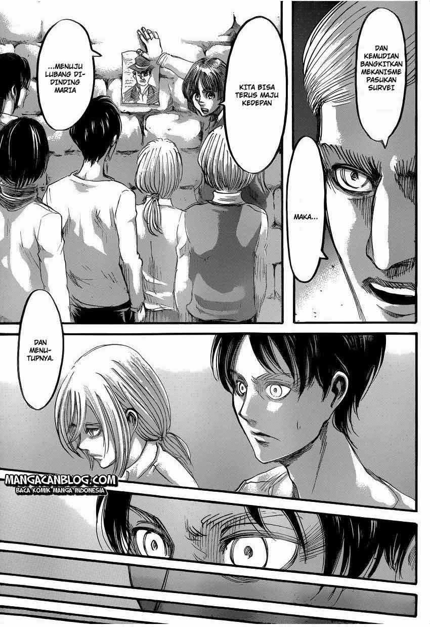 Shingeki no Kyojin Chapter 56 Gambar 32