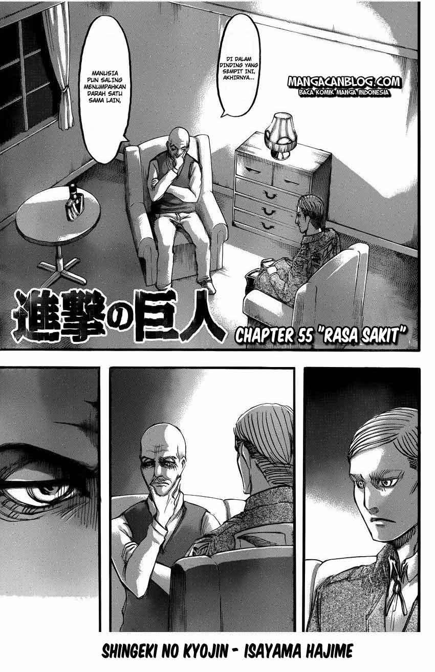 Manga Shingeki no Kyojin Chapter 55 gambar nomor 2