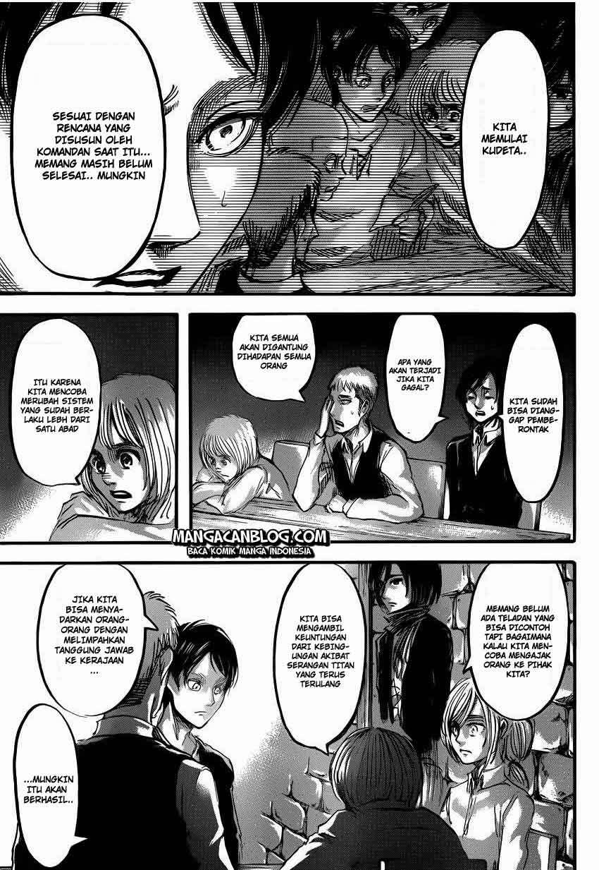 Shingeki no Kyojin Chapter 55 Gambar 24