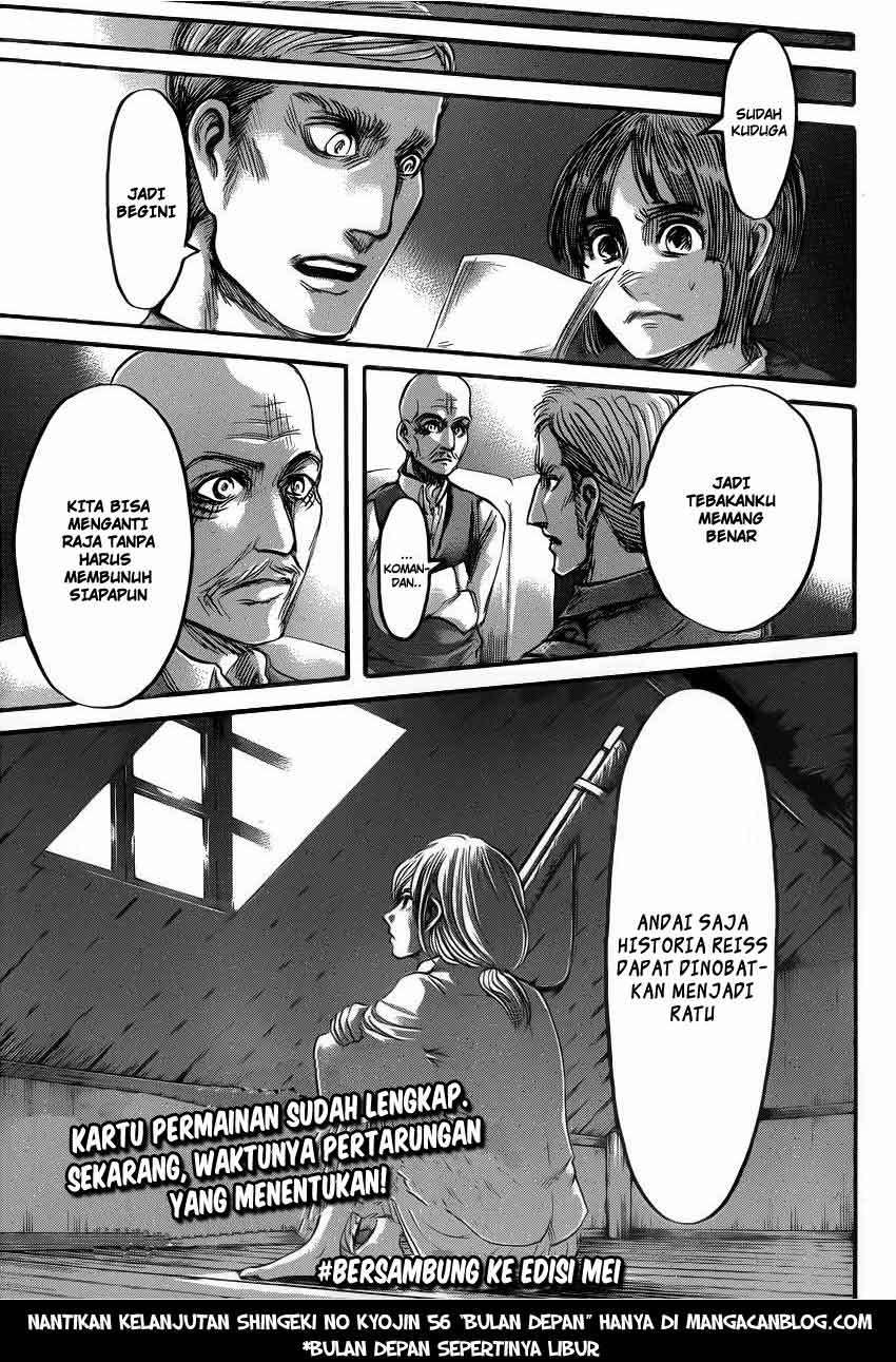 Shingeki no Kyojin Chapter 55 Gambar 46