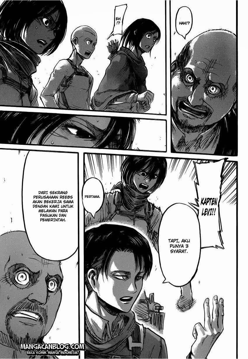 Shingeki no Kyojin Chapter 54 Gambar 32