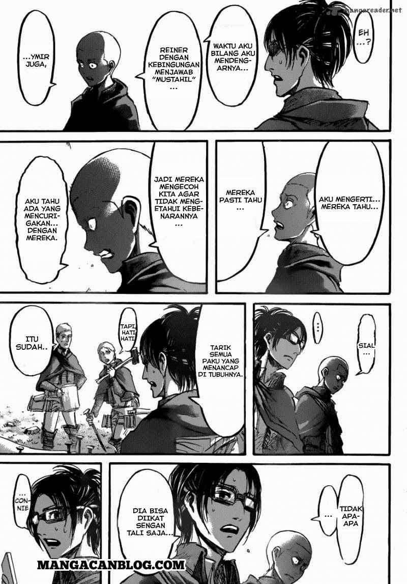 Shingeki no Kyojin Chapter 51 Gambar 30
