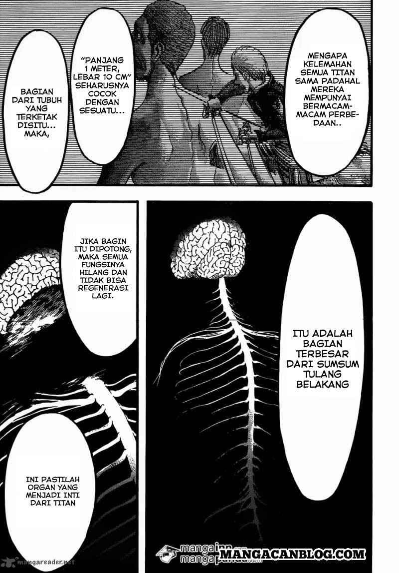 Shingeki no Kyojin Chapter 51 Gambar 34