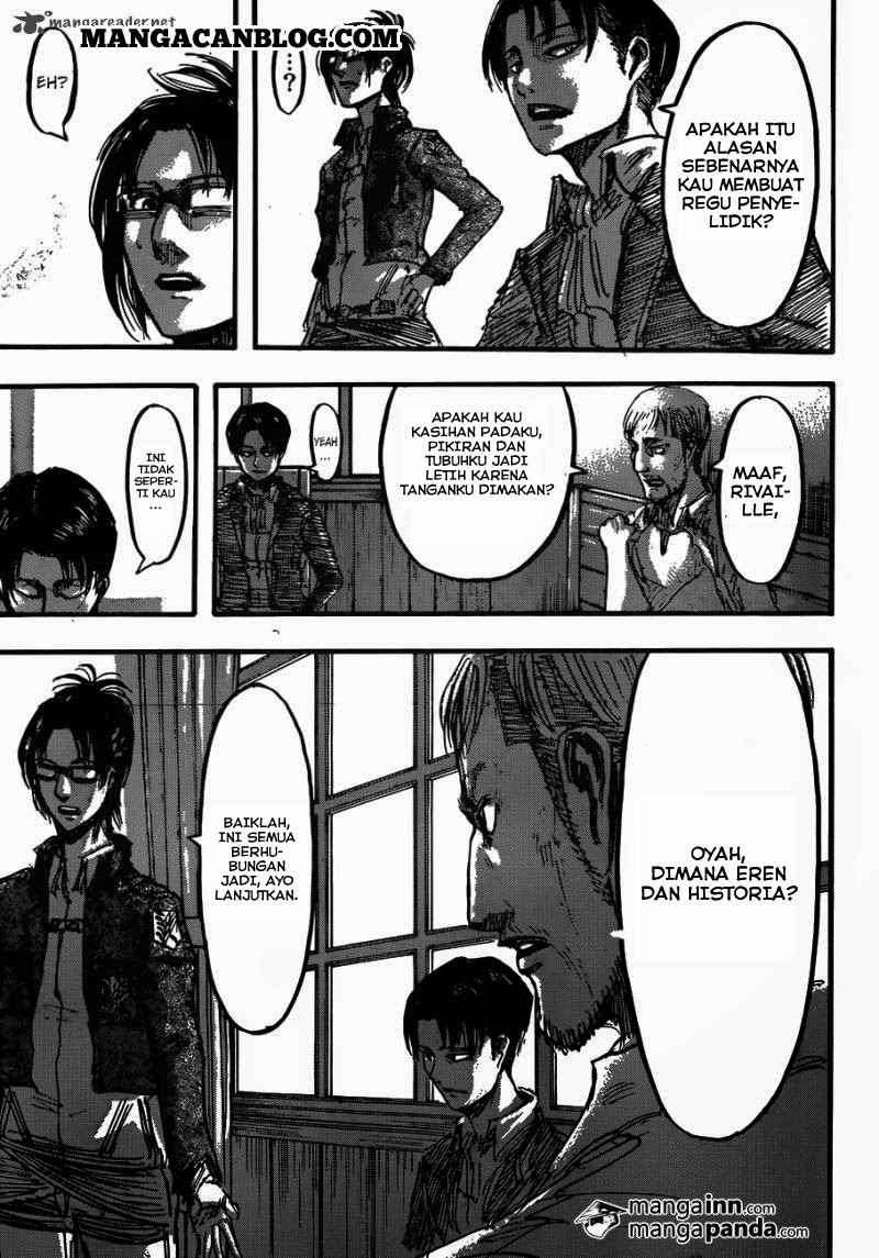 Shingeki no Kyojin Chapter 51 Gambar 38