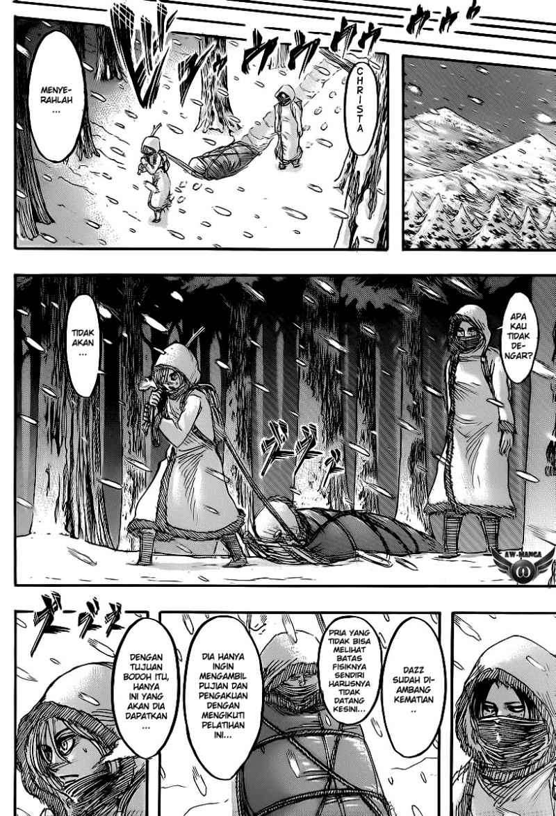Shingeki no Kyojin Chapter 40 Gambar 20