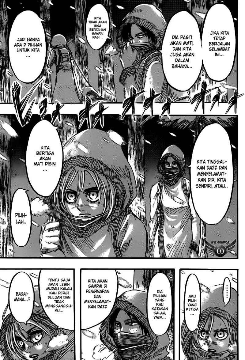 Shingeki no Kyojin Chapter 40 Gambar 21