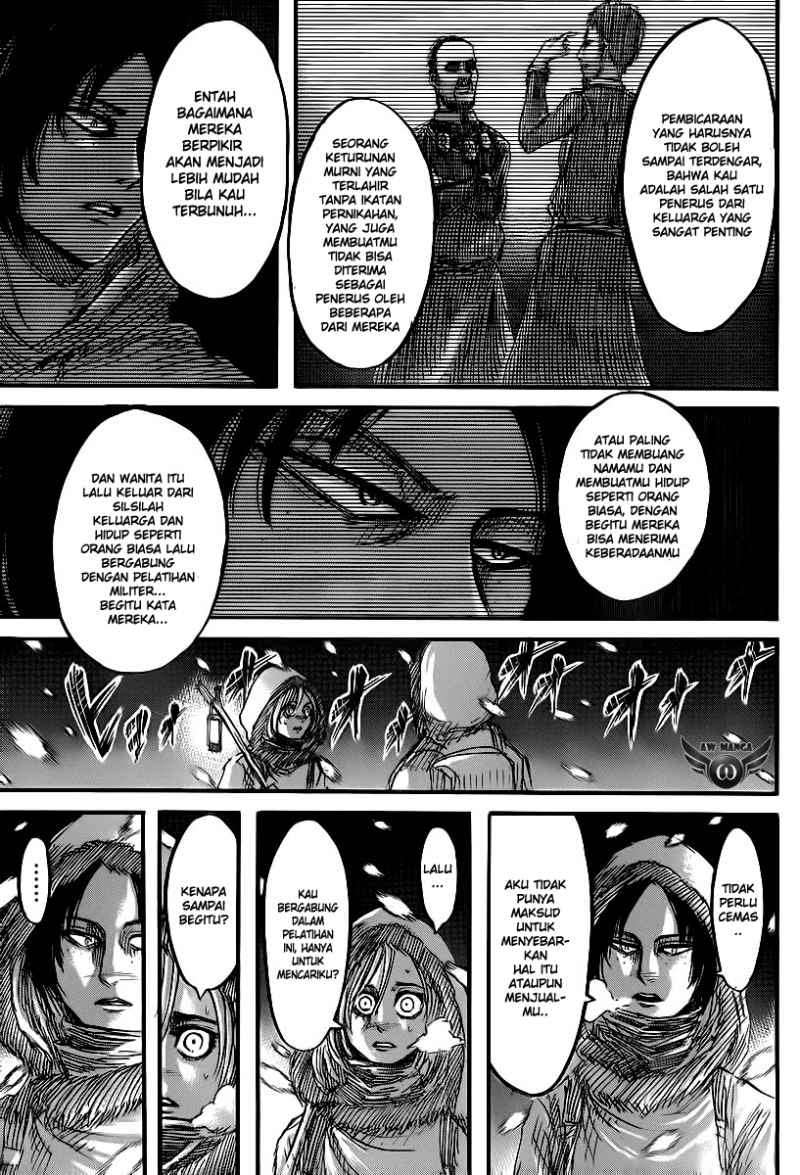 Shingeki no Kyojin Chapter 40 Gambar 27
