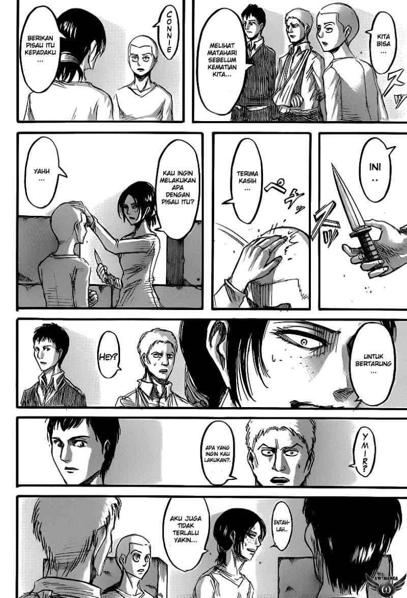 Shingeki no Kyojin Chapter 40 Gambar 36