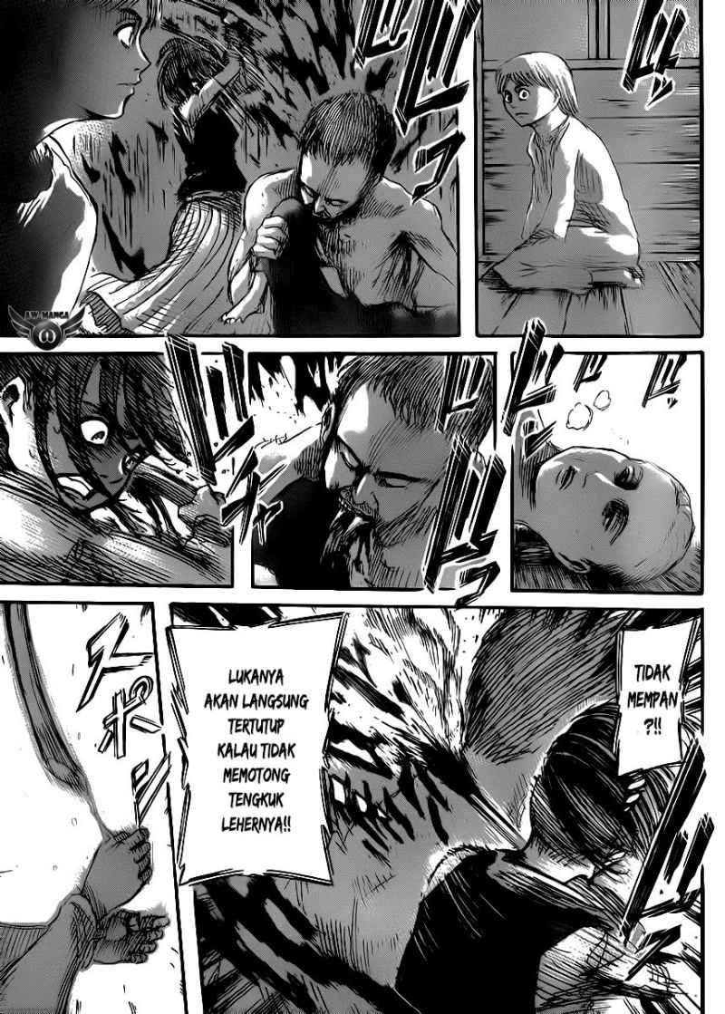 Shingeki no Kyojin Chapter 36 Gambar 23