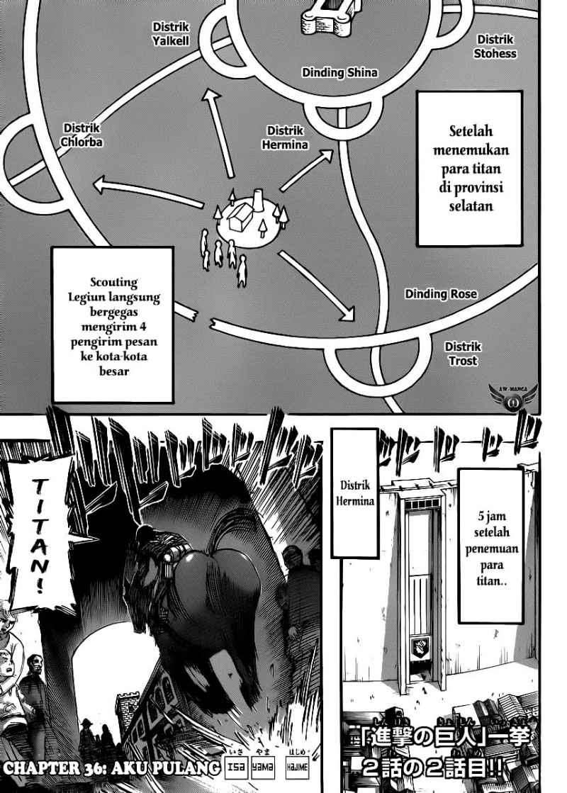 Shingeki no Kyojin Chapter 36 Gambar 3