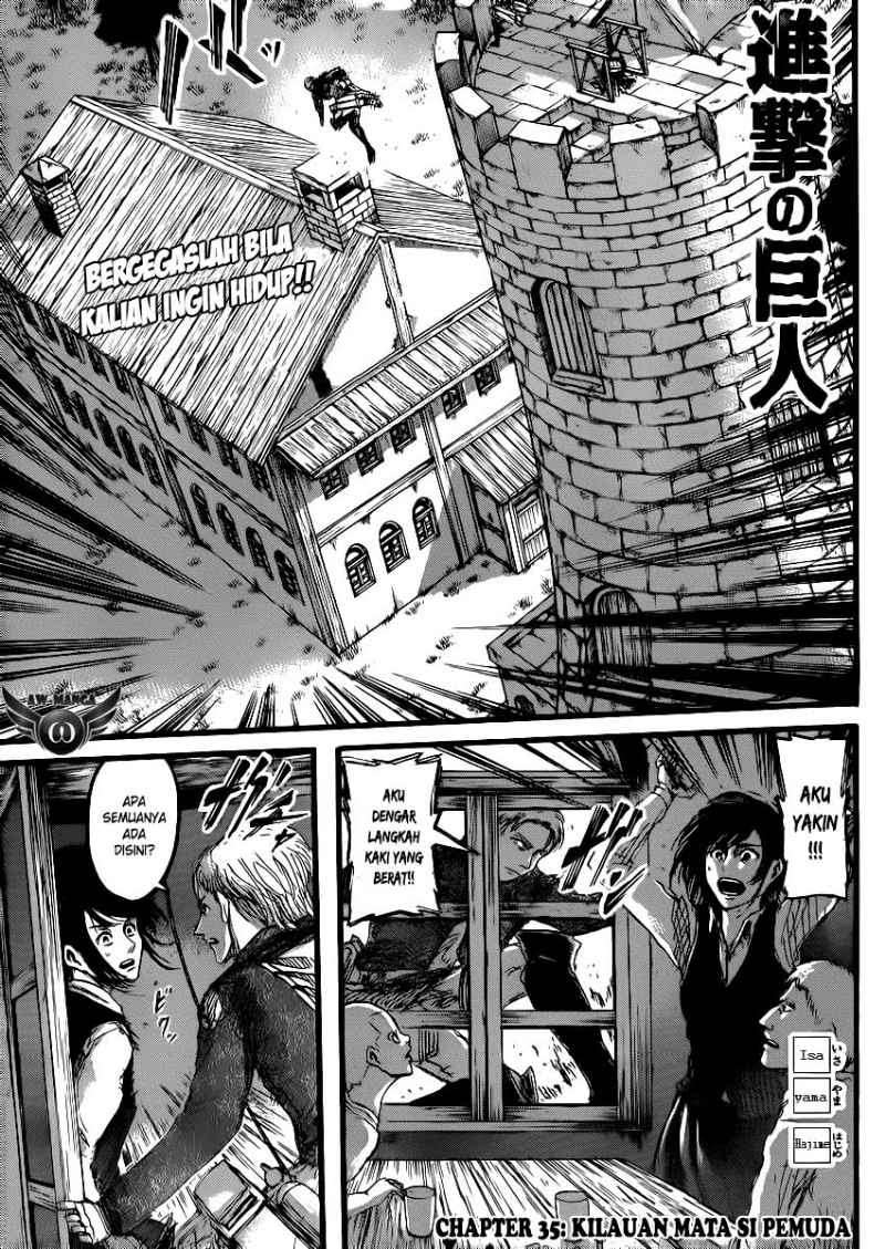 Manga Shingeki no Kyojin Chapter 35 gambar nomor 2