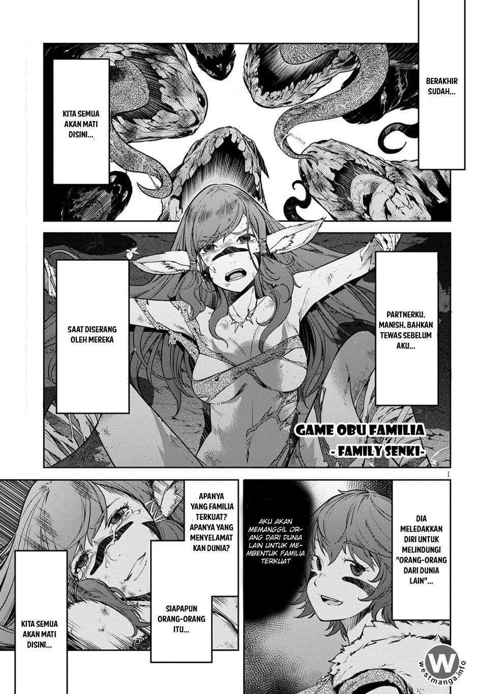 Komik Game obu Familia - Family Senki Chapter 2 gambar nomor 1