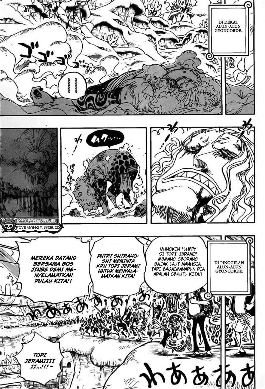 One Piece Chapter 634 Gambar 7