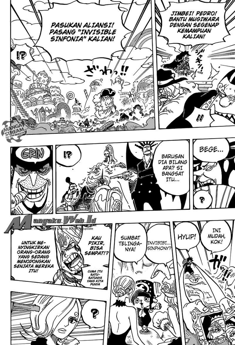 One Piece Chapter 864 Gambar 16