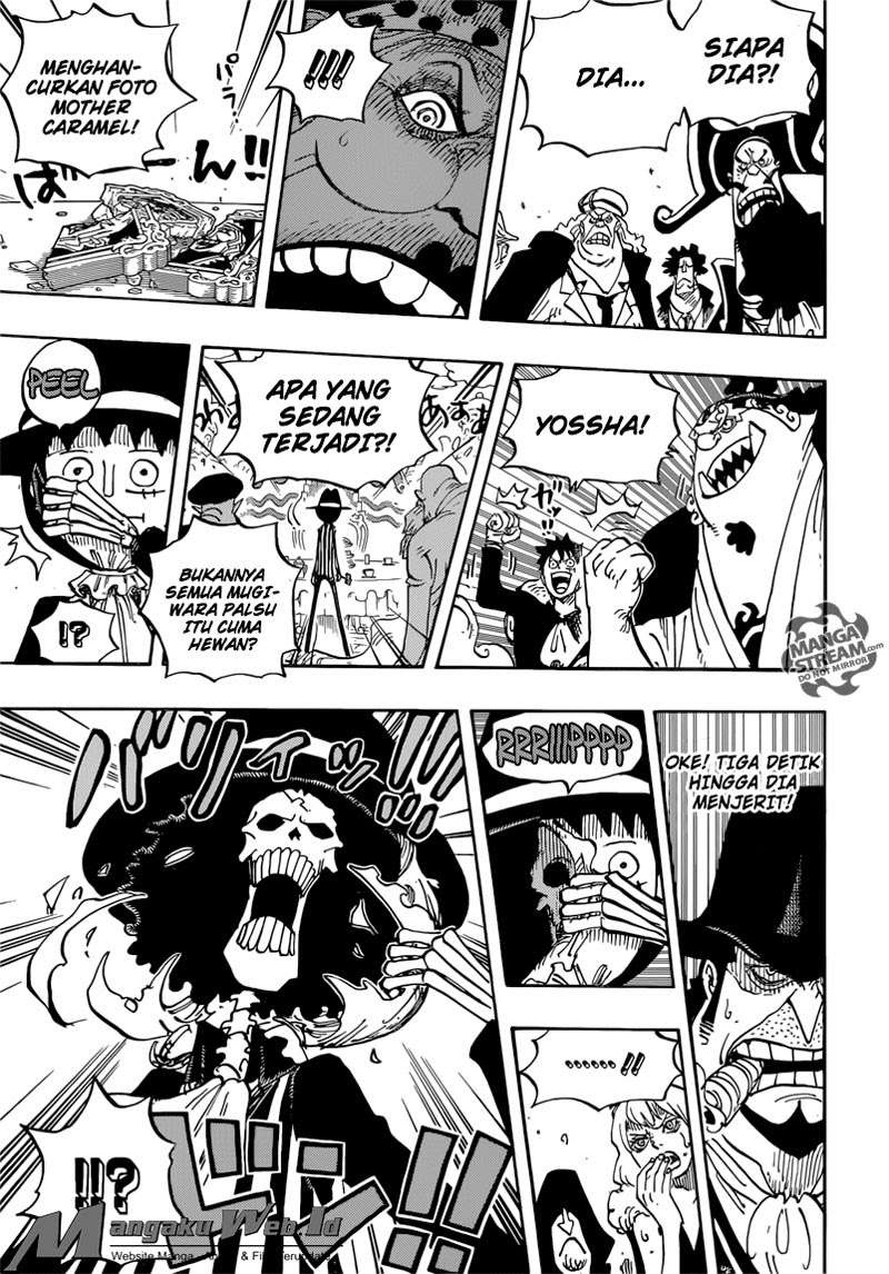 One Piece Chapter 864 Gambar 4