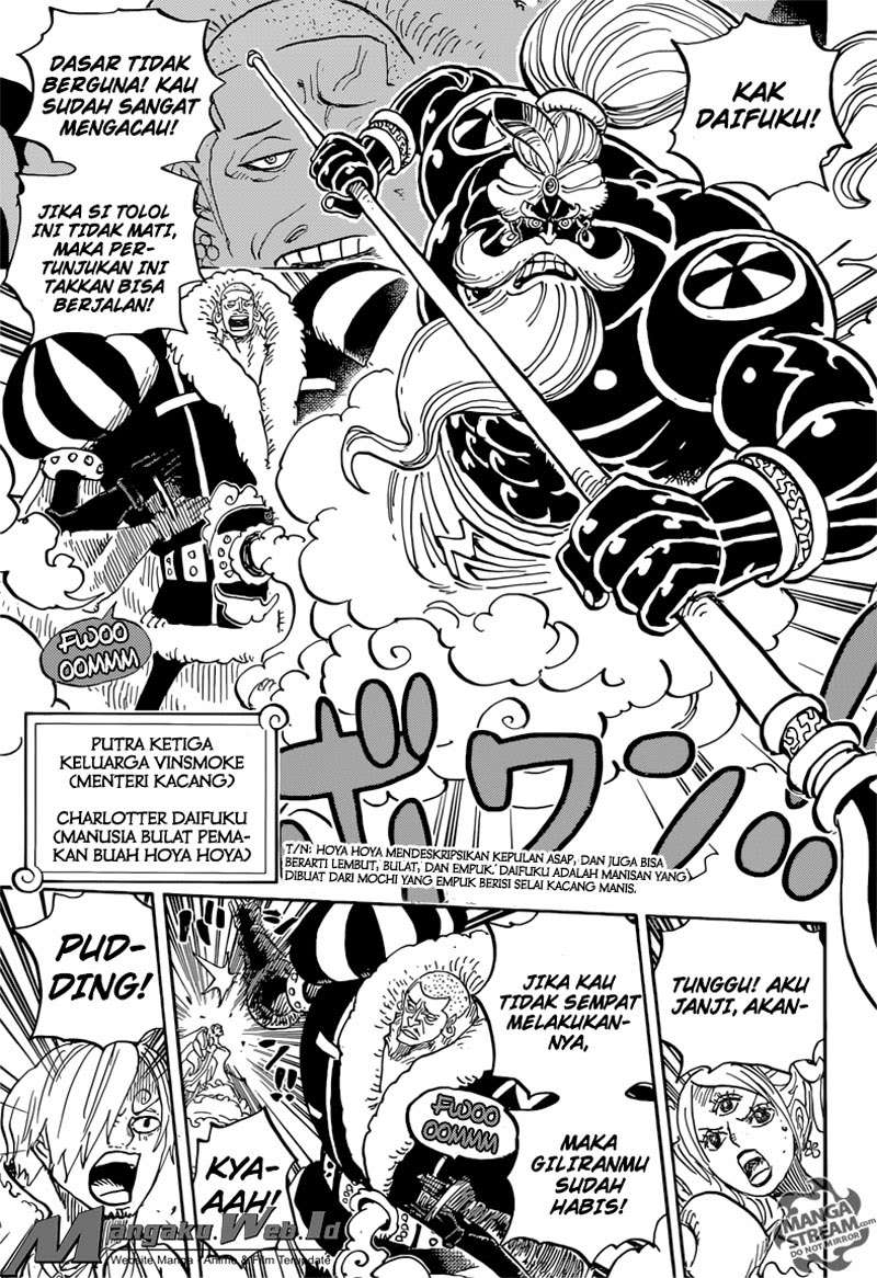 One Piece Chapter 864 Gambar 8