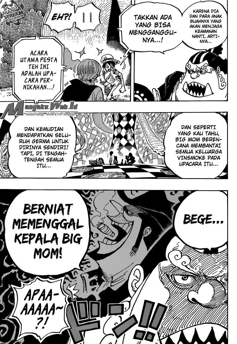 One Piece Chapter 857 Gambar 14