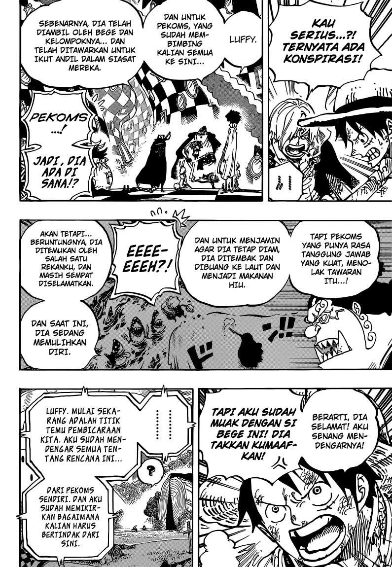 One Piece Chapter 857 Gambar 15