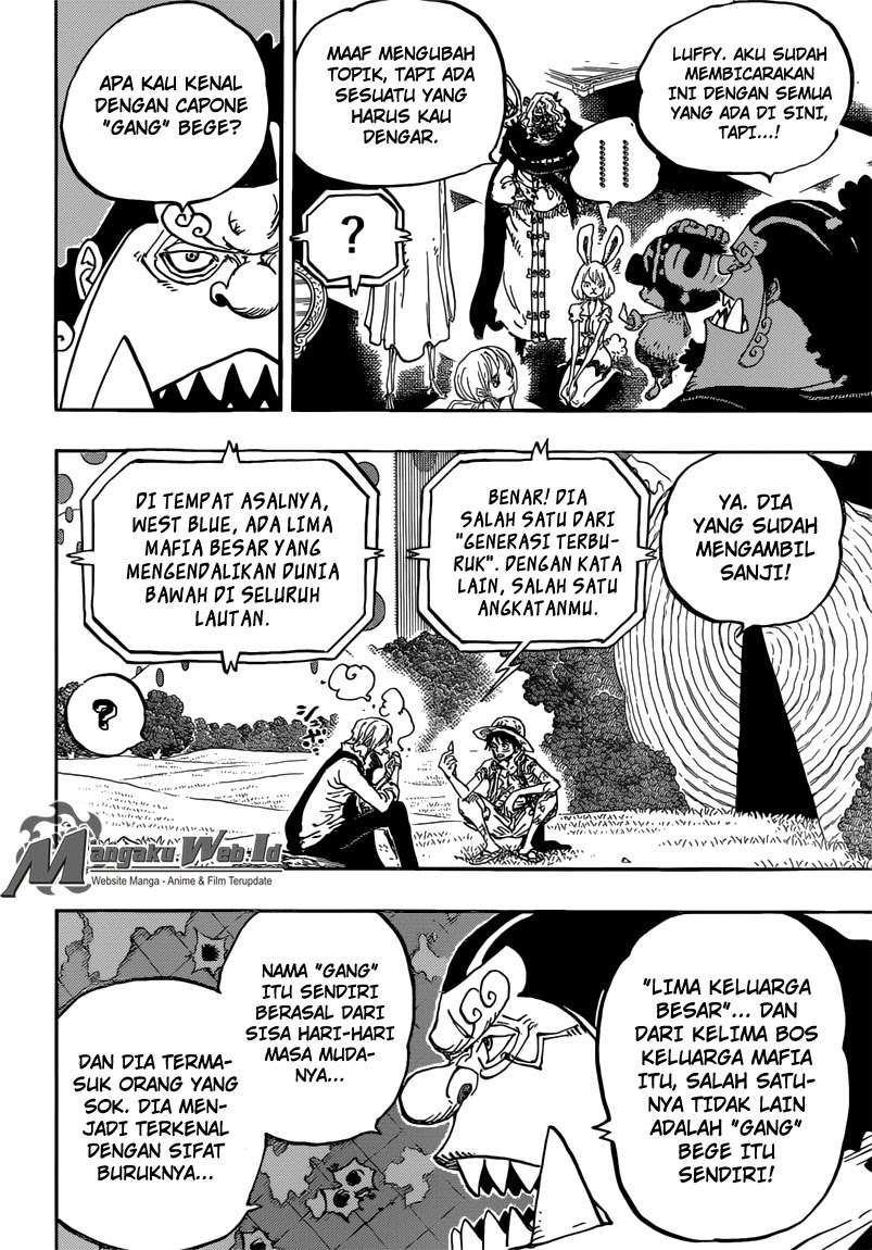 One Piece Chapter 857 Gambar 11