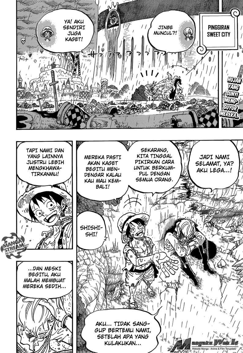 One Piece Chapter 857 Gambar 3