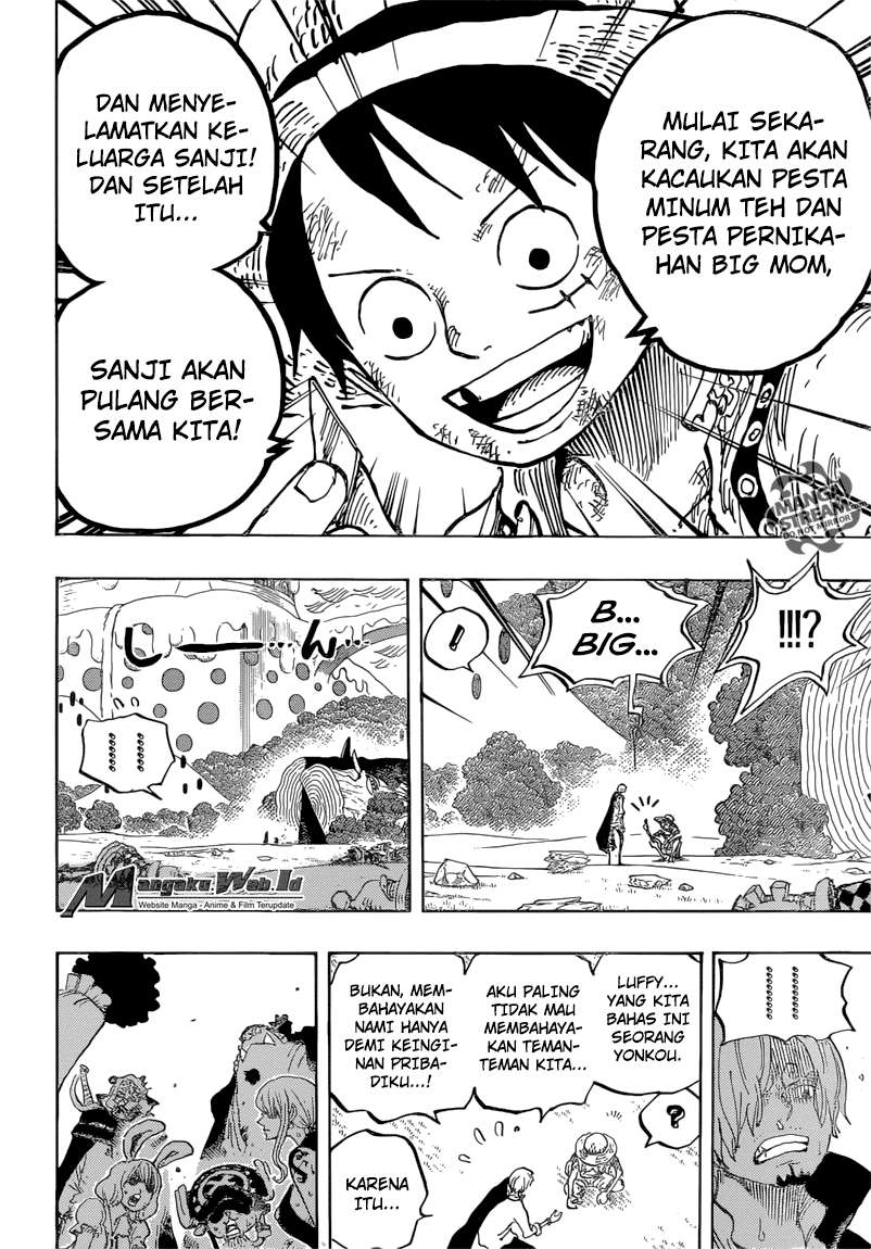One Piece Chapter 857 Gambar 7