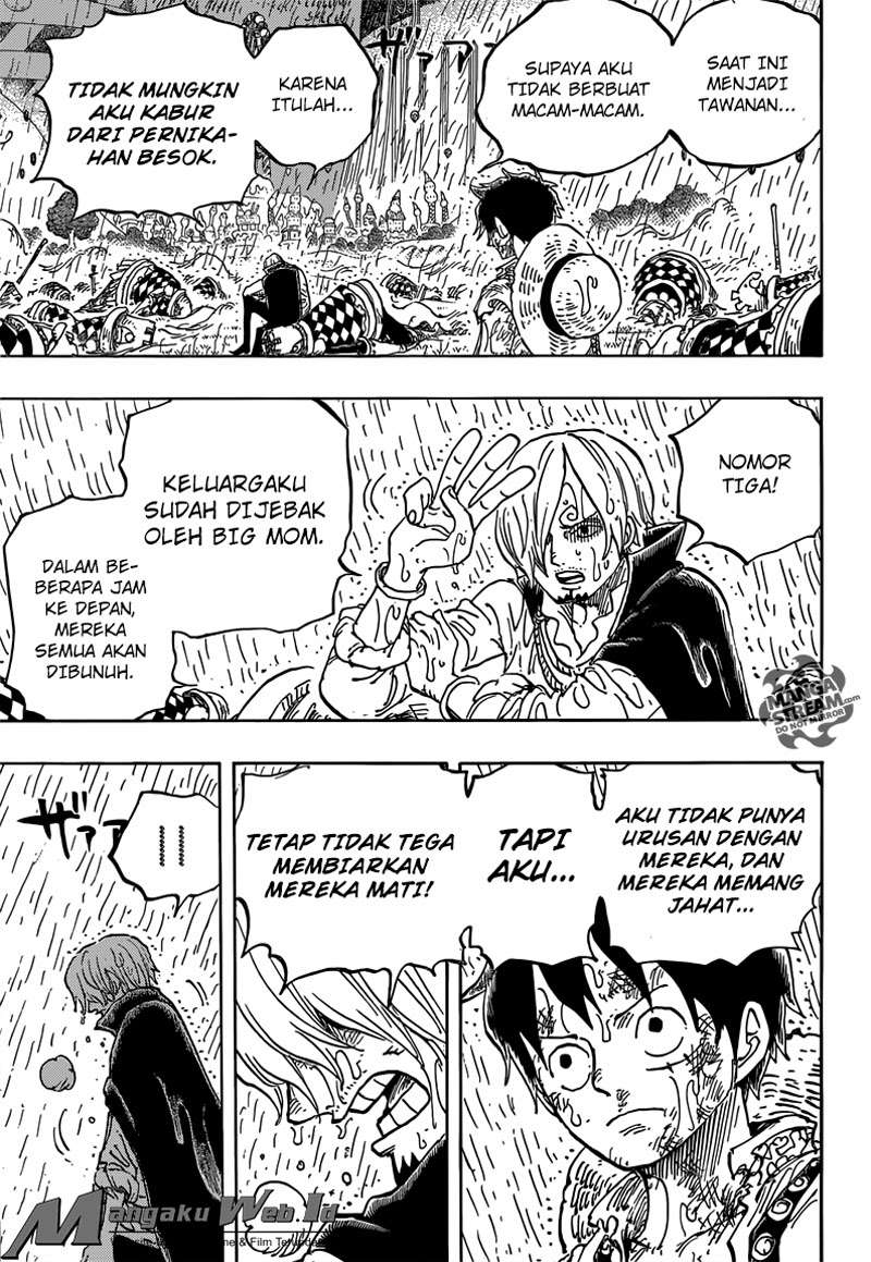 One Piece Chapter 856 Gambar 14