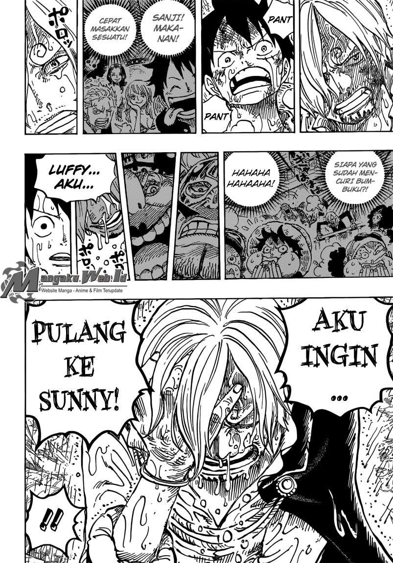 One Piece Chapter 856 Gambar 17