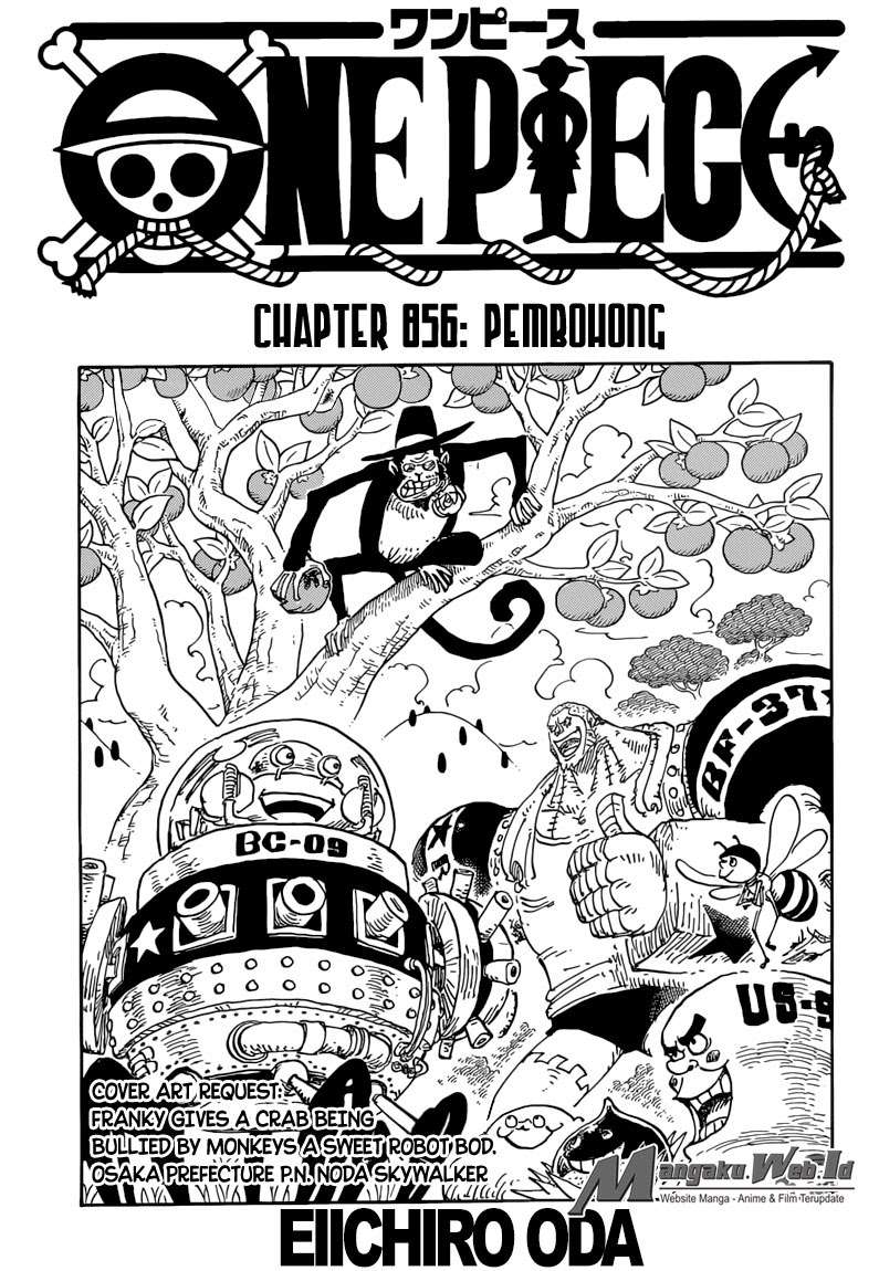 Manga One Piece Chapter 856 gambar nomor 2