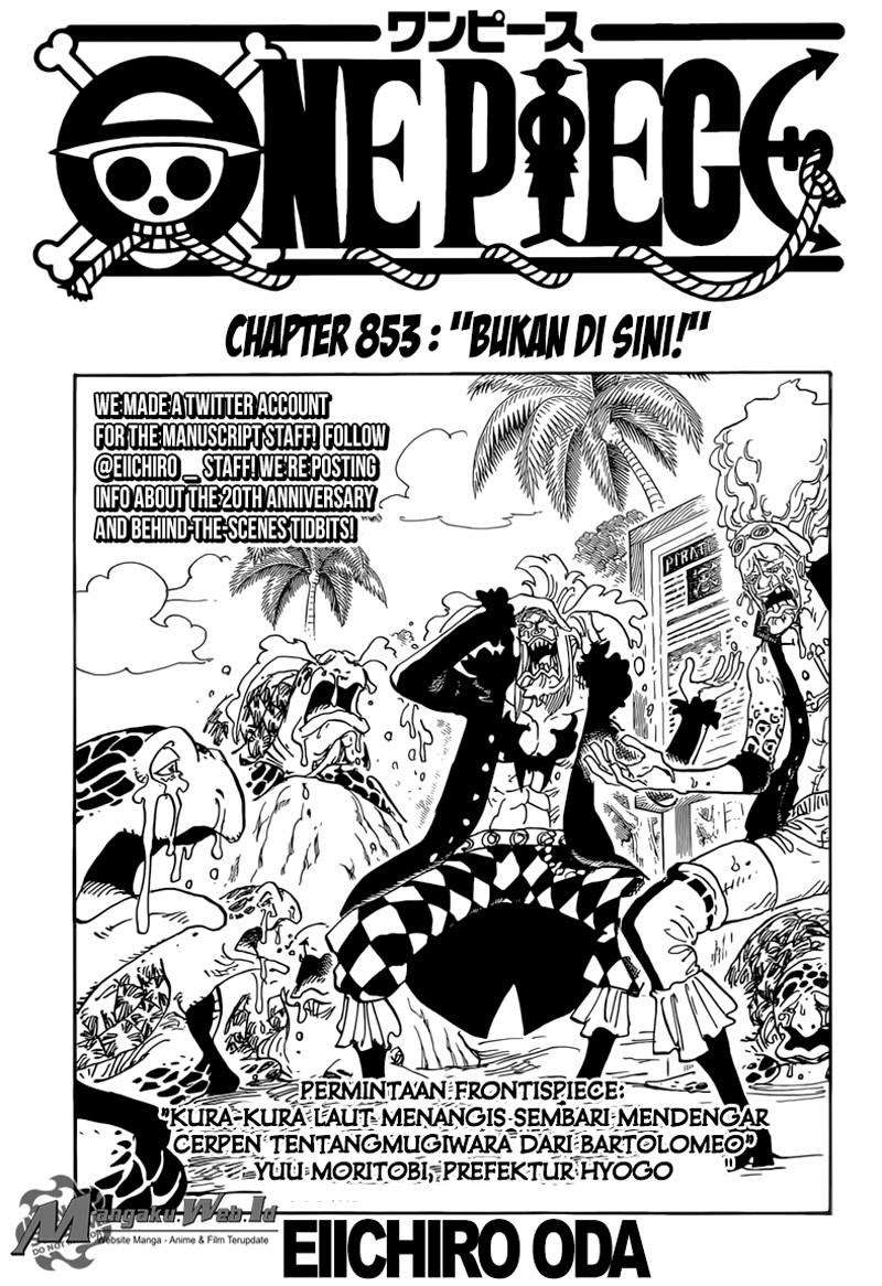Manga One Piece Chapter 853 gambar nomor 2