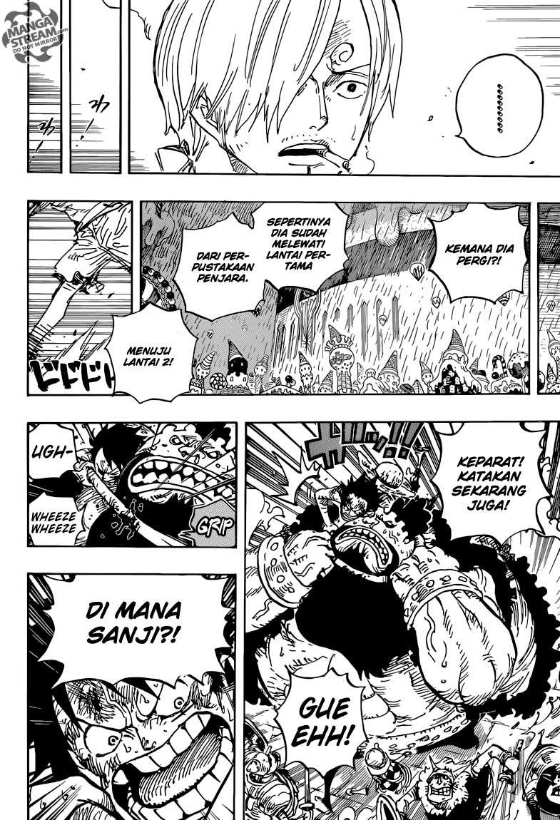 One Piece Chapter 852 Gambar 14