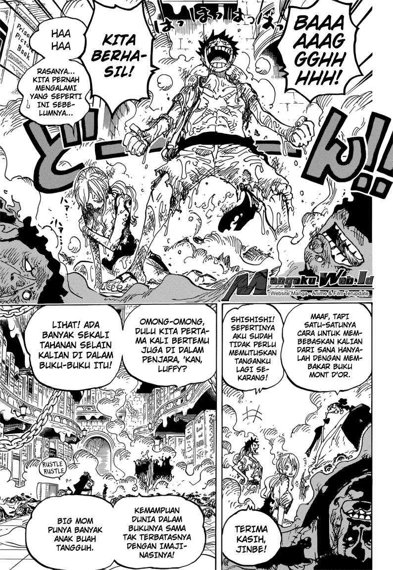 One Piece Chapter 852 Gambar 5