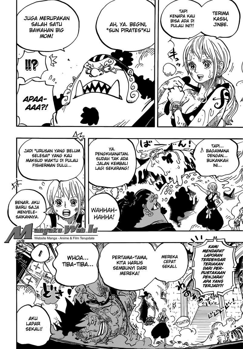 One Piece Chapter 852 Gambar 6