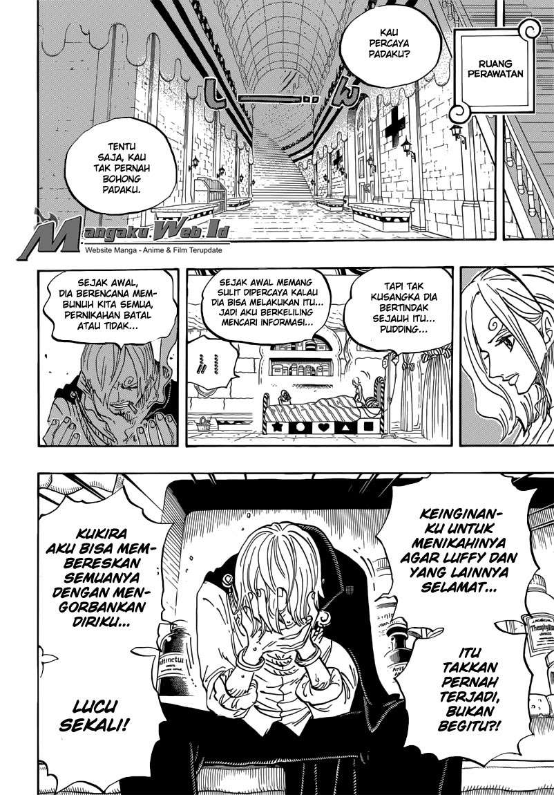 One Piece Chapter 852 Gambar 8